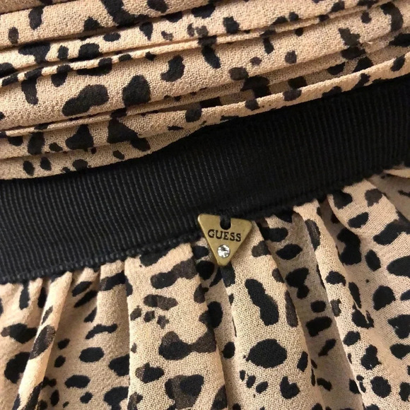 Guess Los Angeles Victoria Leopard-Print Strapless Mini Dress - Picture 8 of 12